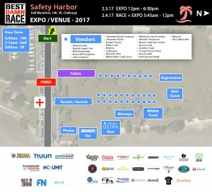 Expo & Venue - Safety Harbor, FL Best Damn Race - 2017