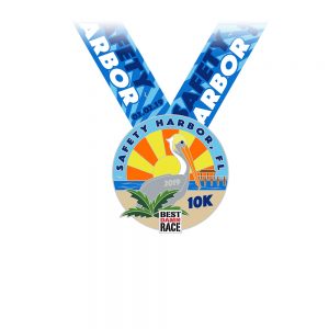 Best Damn Race - Safety Harbor 10K Medal 2018