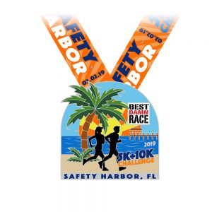 Best Damn Race - Safety Harbor Challenge Medal 2018