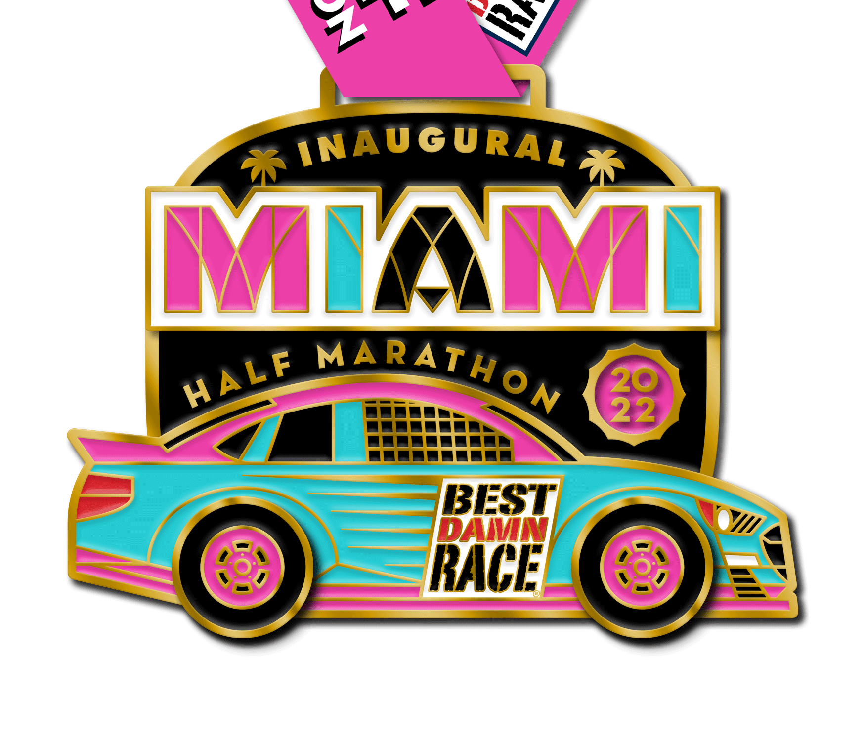 Medal - Half Marathon Miami